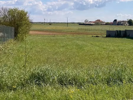 vente terrain 1500 m² à champagnolles (17240)  27 500 €
