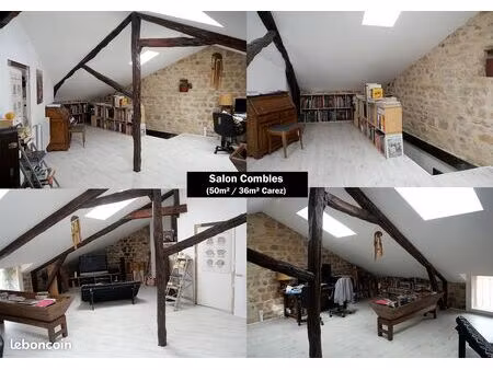 maison de village 5/6 pièces 170m² + grange + terrain de 6600m²