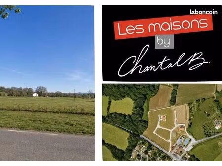 terrain à bâtir de 855 m² à la geneytouse (87)