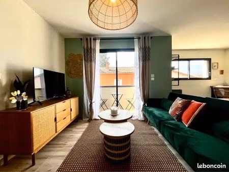 appartement neuf meublé avec balcon et parking
