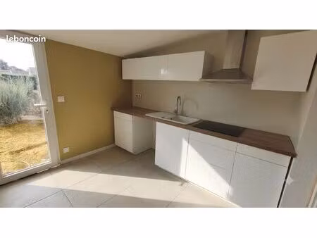 appartement t2 entièrement refait à neuf avec jardin et parking – proche lycée de la mer