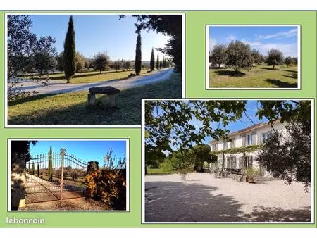 mas en campagne- deux logements- sur parc de 2 hectares