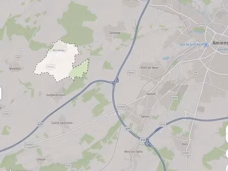 terrain 800 m² ferrieres