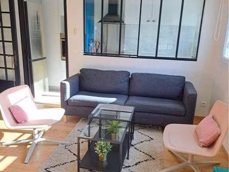 lumineux 3 pièces meublé (57 m²) avec parking – bougival (78380)