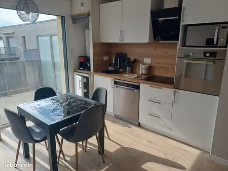 appartement fort mahon plage + parking