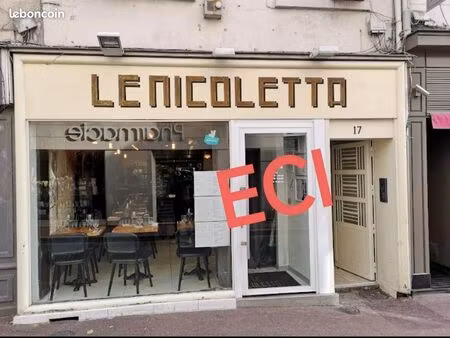 fonds de commerce restaurant 60 m²