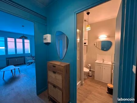 charmant t2 meublé refait à neuf – 31 m² – quartier coty  le havre