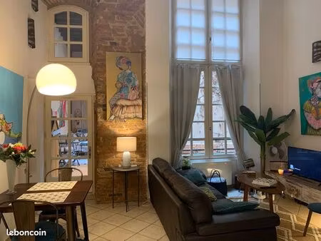 appartement meublé 43 m² + terrasse 10 m² – centre historique montauban