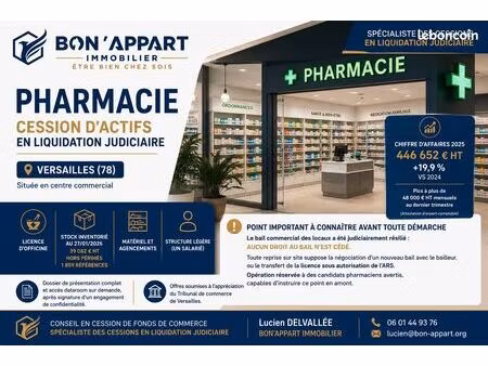 pharmacie versailles