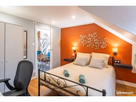 studio meublé 20 m² – quartier sainte-anne – gare