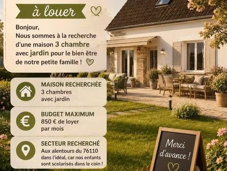 recherche maison ?