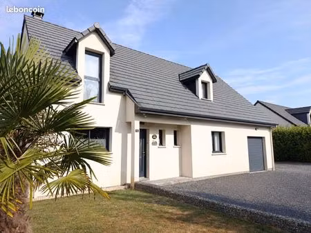 pavillon individuel 2020 – 116 m² – 3 chambres – terrain 800 m² – érondelle (80580)