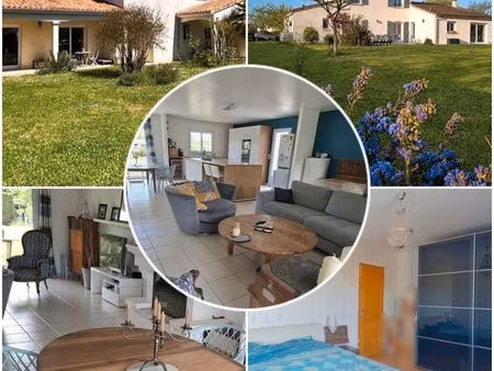 maison 4 ch + bureau quincay 86