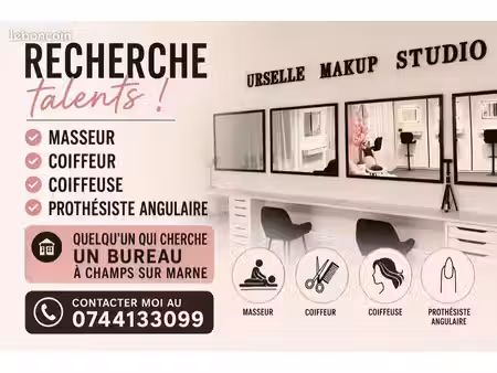 local coiffure espace coworking