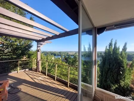 maison familiale avec vue exceptionnelle sur la seine