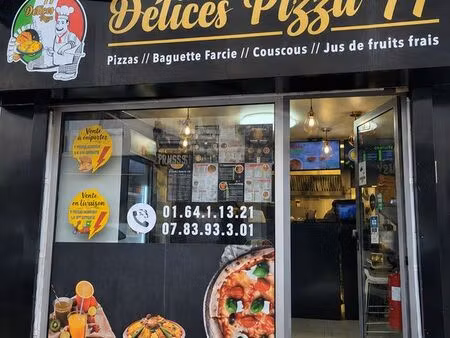 fond de commerce pizzeria - très bon emplacement