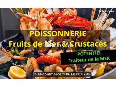 poissonnerie 300 m² le havre