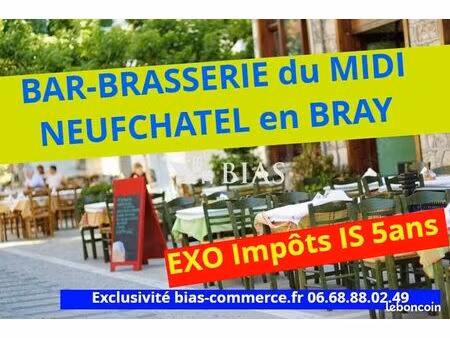 bar  brasserie  restaurant 140 m² neufchâtel-en-bray