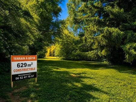 terrain constructible à vendre