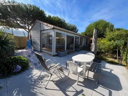 chalet dans une residence conviviale à 5 minutes de la plage des dunes | a visiter