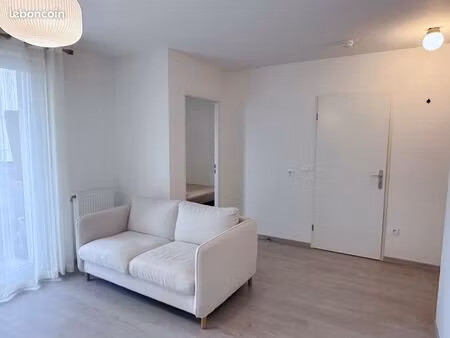 appartement t2 meublé - 40 m² avec balcon et parking en sous-sol bussy-saint-georges – qua