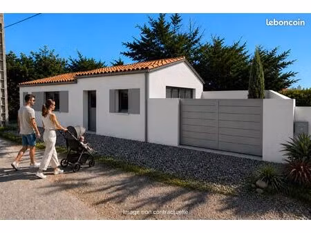 maison en construction  livraison 10/2026  3 pièces  60 m²  brétignolles sur mer