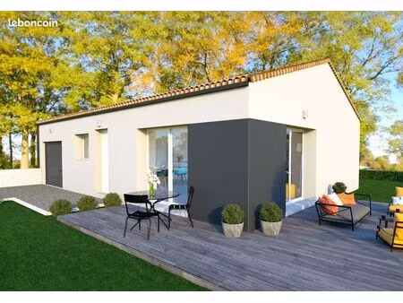 maison 2 chambres sur un terrain de 230 m² à la tranche-sur-mer