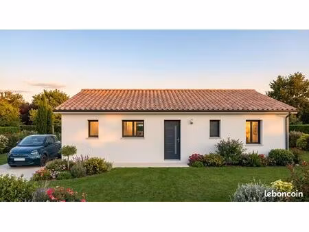 projet de construction d'une maison 84 m² avec terrain à chalus (87)