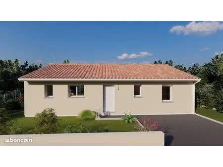 projet de construction d'une maison 90.01 m² avec terrain à glandon (87)