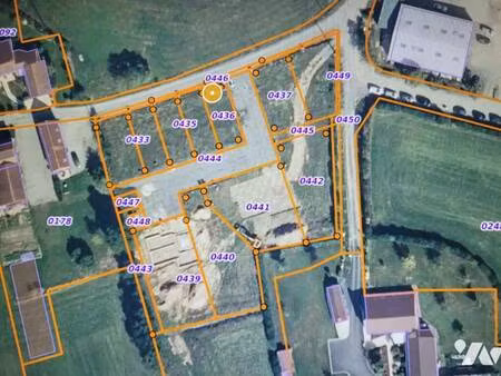 terrain constructible viabilisé à vendre