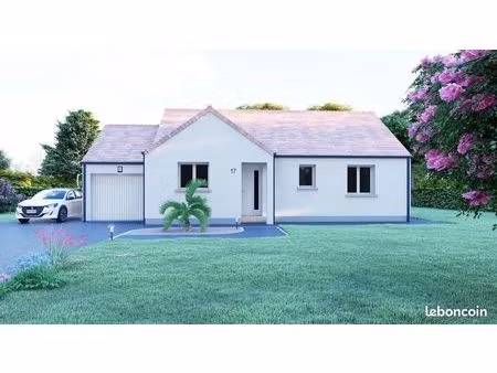 projet de construction d'une maison 71.75 m² avec terrain à apremont (85)
