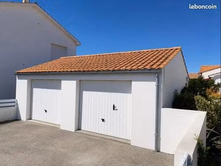 garage sur terrain constructible - permis de construire obtenu - sion sur l’océan