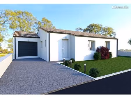 maison 3 chambres sur un terrain de 469 m² à la barre-de-monts