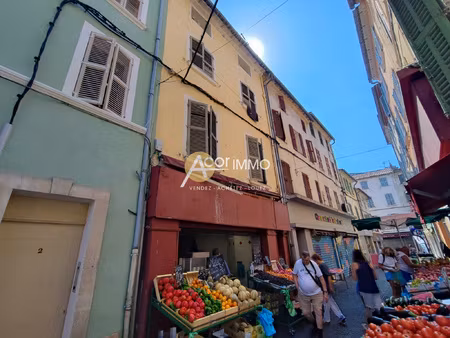 la seyne centre  immeuble de rapport 4 lots rénovés
