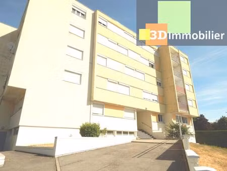 lons-le-saunier (39 jura)  à vendre appartement type 5 rénové 110 m² avec loggia  garage e