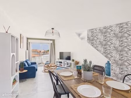 sion-sur-l’océan : appartement meublé  prêt à vivre  proche plage
