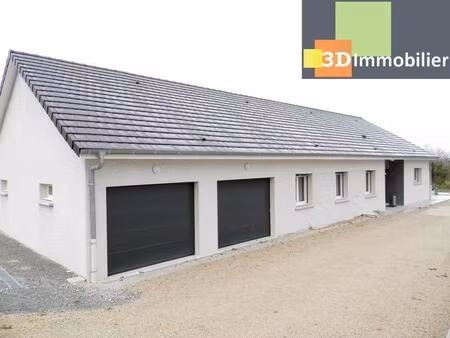 lons-le-saunier nord (39 jura)  à vendre maison récente 160 m²  6 chambres  2 garages  pis