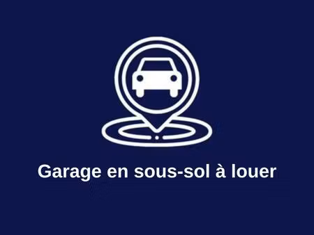 garage en sous-sol à louer - 9ème arrondissement de lyon