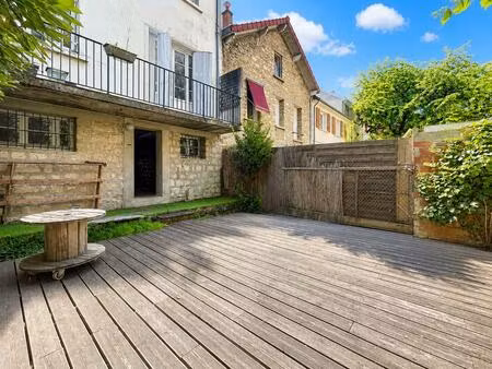 maison familiale 81 m2 avec grand jardin et garage – châtillon centre (tram t6)