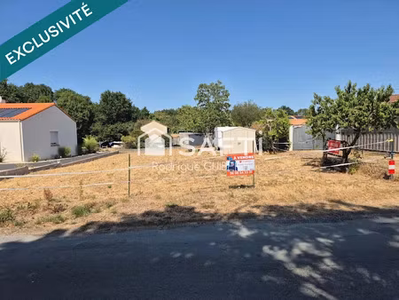 vente terrain à batir 422 m² à nesmy (85310)  49 900 €
