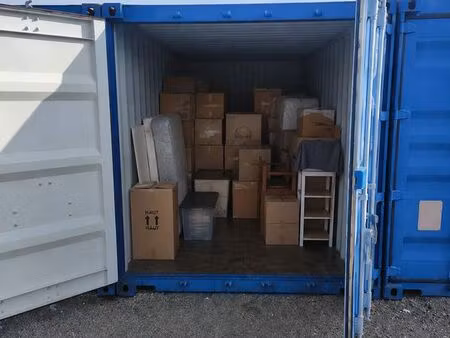 container stockage 14m² matériel / extension garage / box garde meuble - talmont / les sab