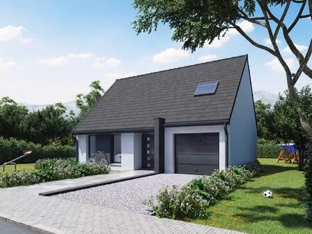 terrain avec maison neuve à vendre