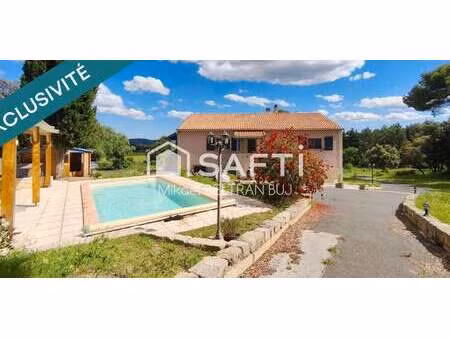 maison avec piscine et terrasse poussan (34)