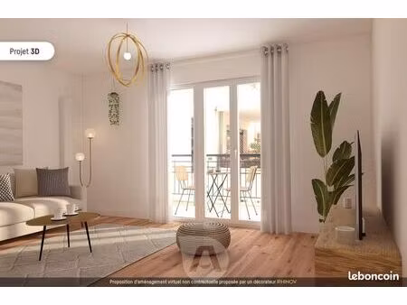 appartement 3 pièces 62 m²