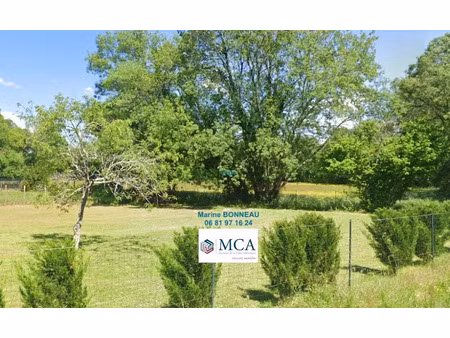 vente terrain 800 m² à les billaux (33500)  86 000 €