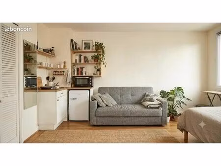 studio meublé 25 m2 - proche luxembourg -