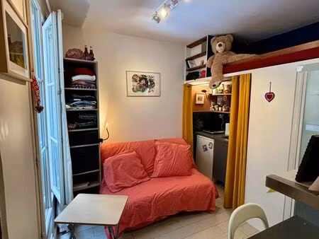 location meublée - petit studio pratique - 17ème