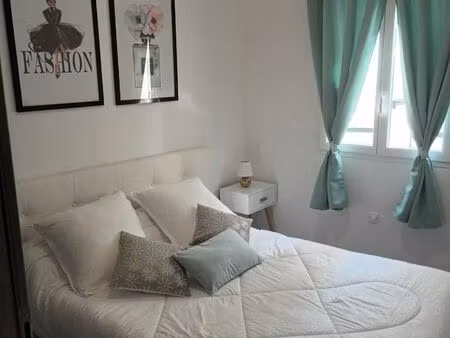 t2 de 32 m2 meublé/climatisé folelli