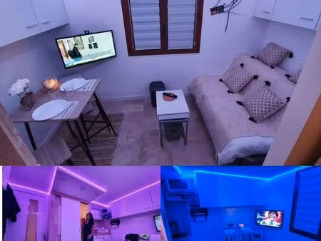 appartement studio rénové aigues-mortes