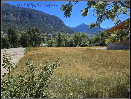 vente terrain 1775 m² à briançon (05100)  388 000 €